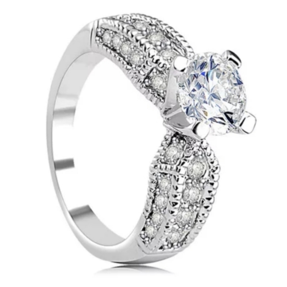 Stunning Faux Diamond Ring